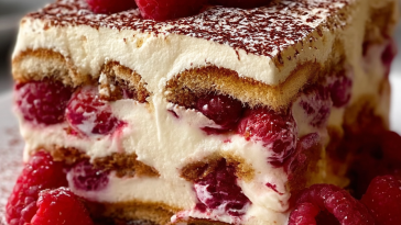 Delectable Raspberry Tiramisu Delight