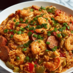 Spicy Chicken Shrimp Jambalaya