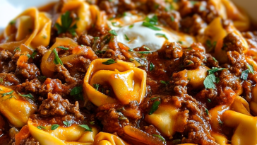 Beef Enchilada Tortellini