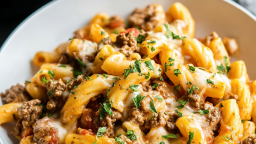 Cheeseburger Pasta