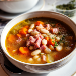 Easy Ham and Bean Soup